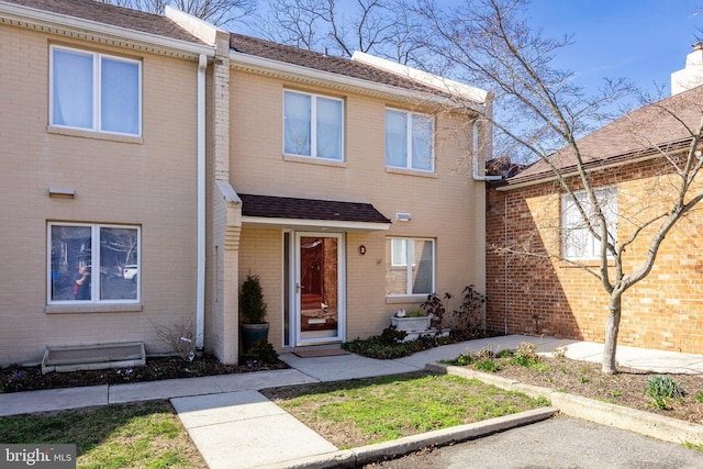 view of townhome / multi-family property