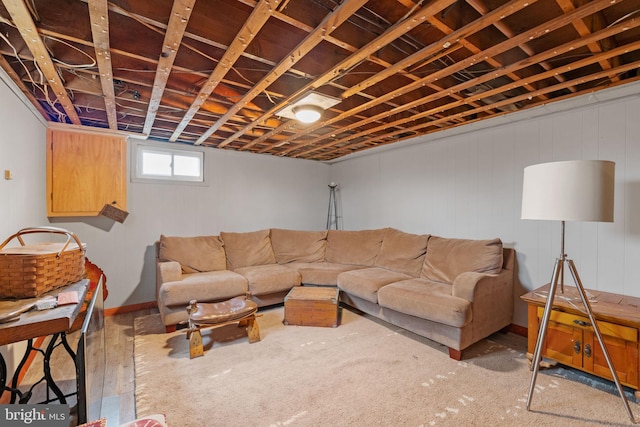 view of living room