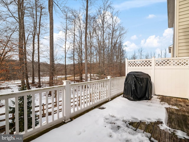 exterior space with a wooden deck