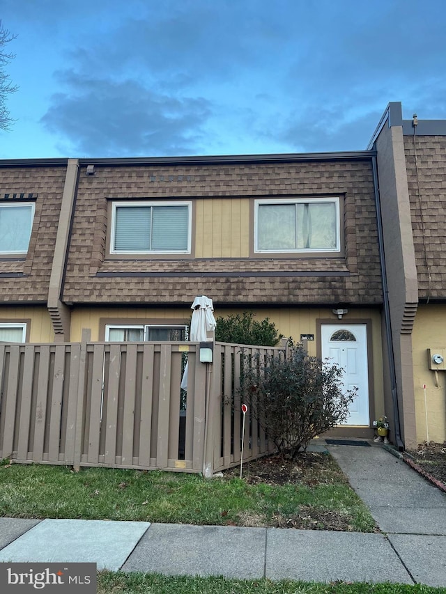 view of townhome / multi-family property