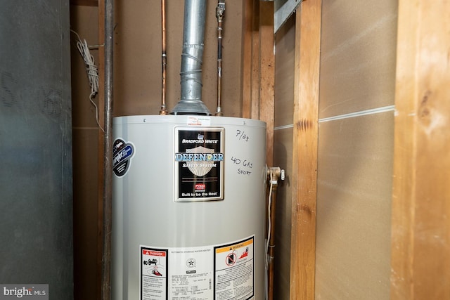 utilities featuring water heater