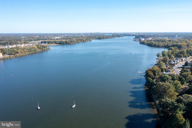 property view of water