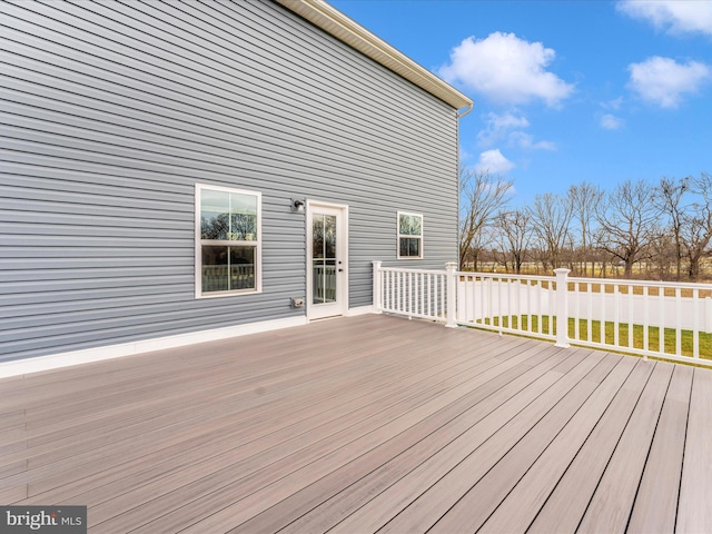 view of deck