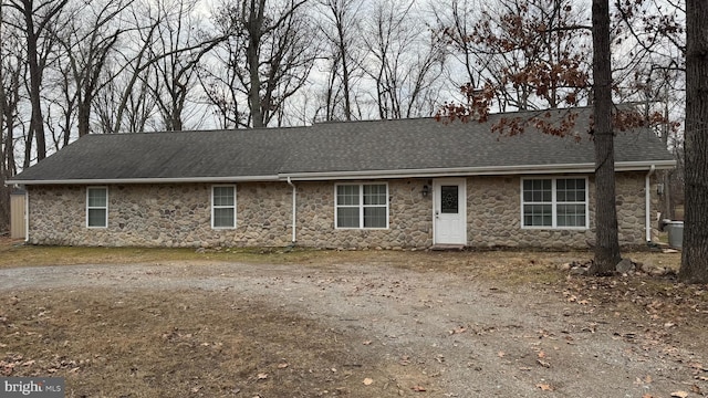 view of ranch-style house