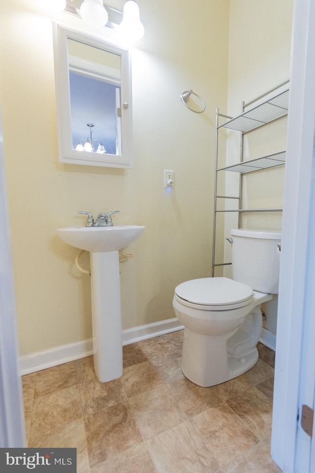 bathroom with toilet