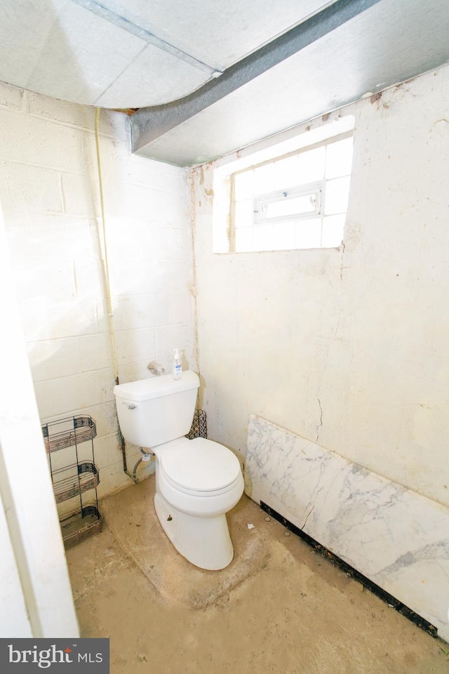 bathroom with toilet