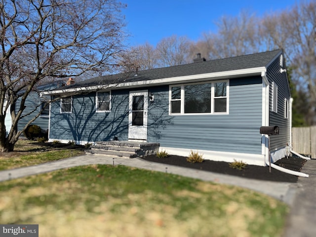 view of front of house