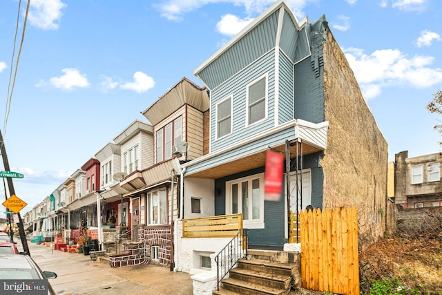 view of front of home featuring a porch