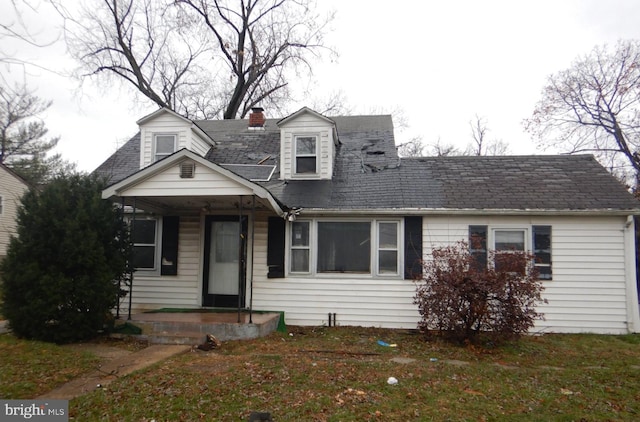 view of cape cod-style house