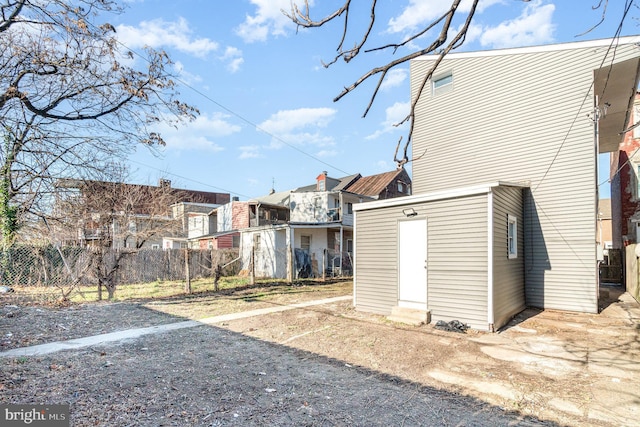 view of rear view of house