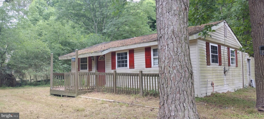 view of front of house