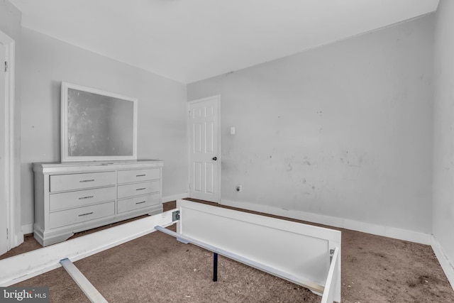 bedroom featuring carpet floors