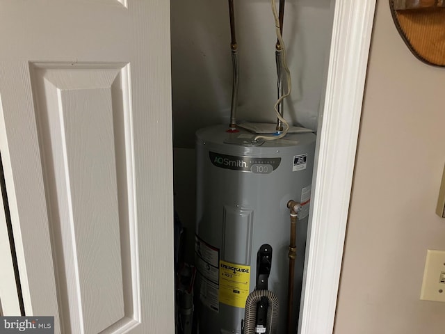 utilities featuring water heater