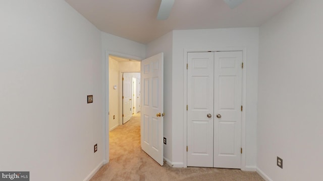 interior space with light carpet