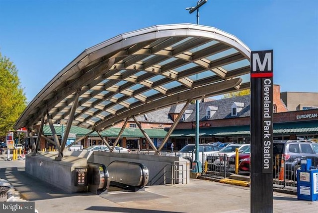 view of car parking