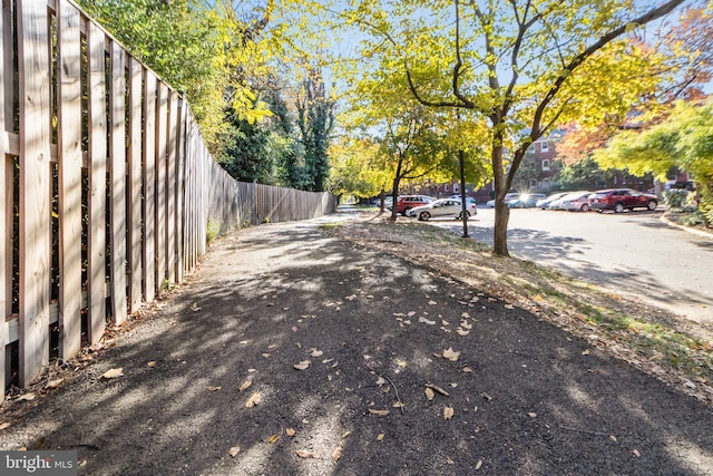 view of street