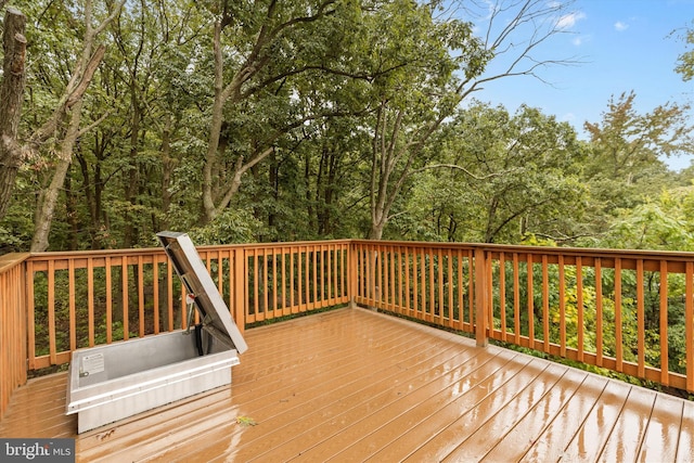 view of deck