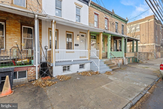 view of townhome / multi-family property