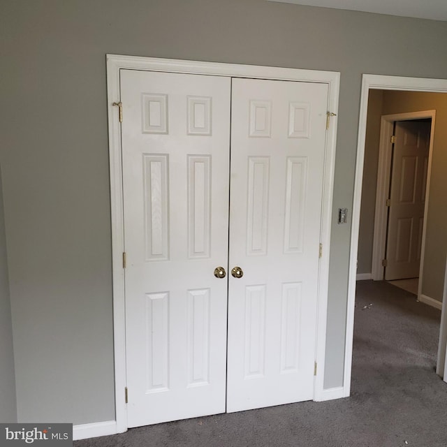 interior details with carpet flooring