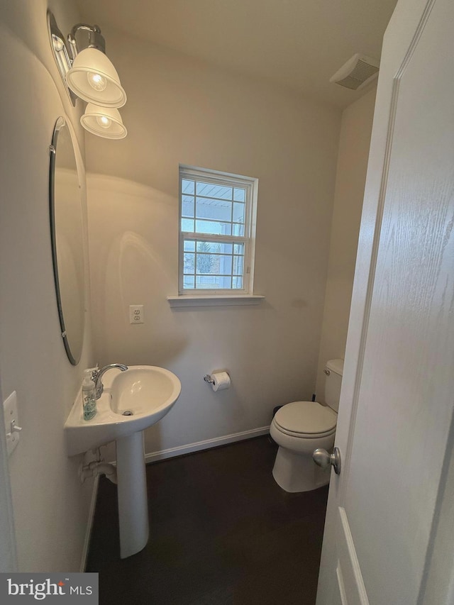 bathroom with toilet