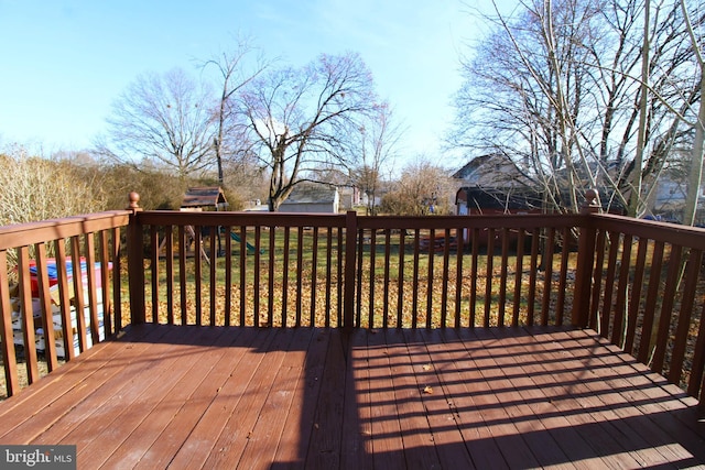 view of deck