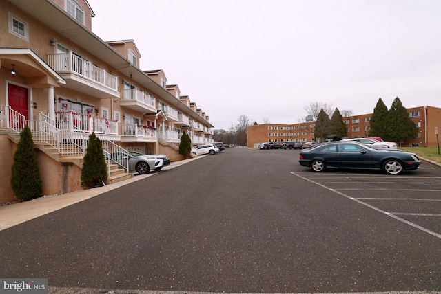 view of road