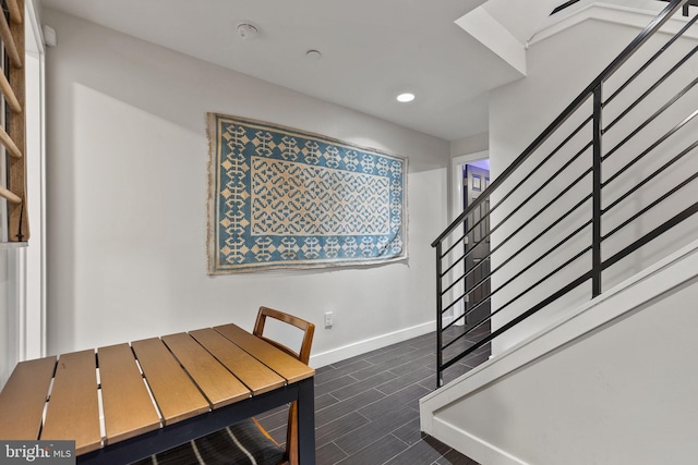 view of dining area