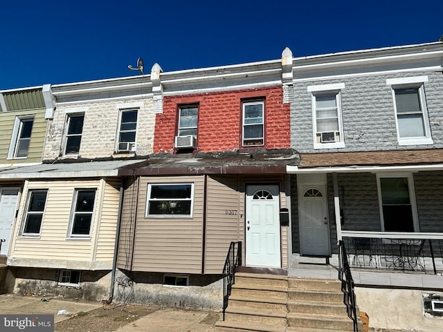 view of property with cooling unit