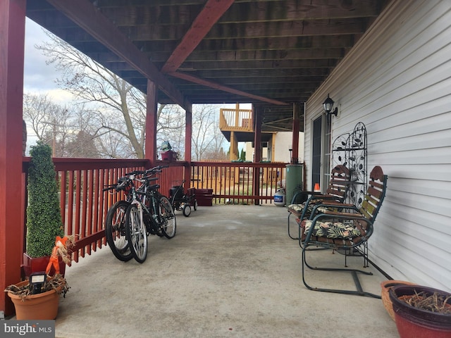 view of patio