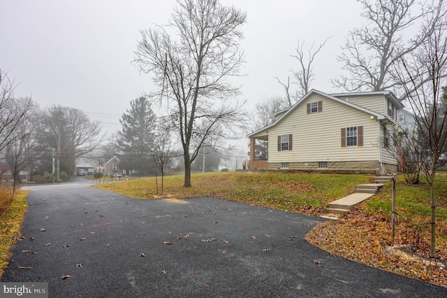 view of side of home