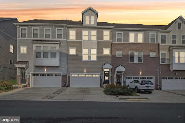 view of townhome / multi-family property