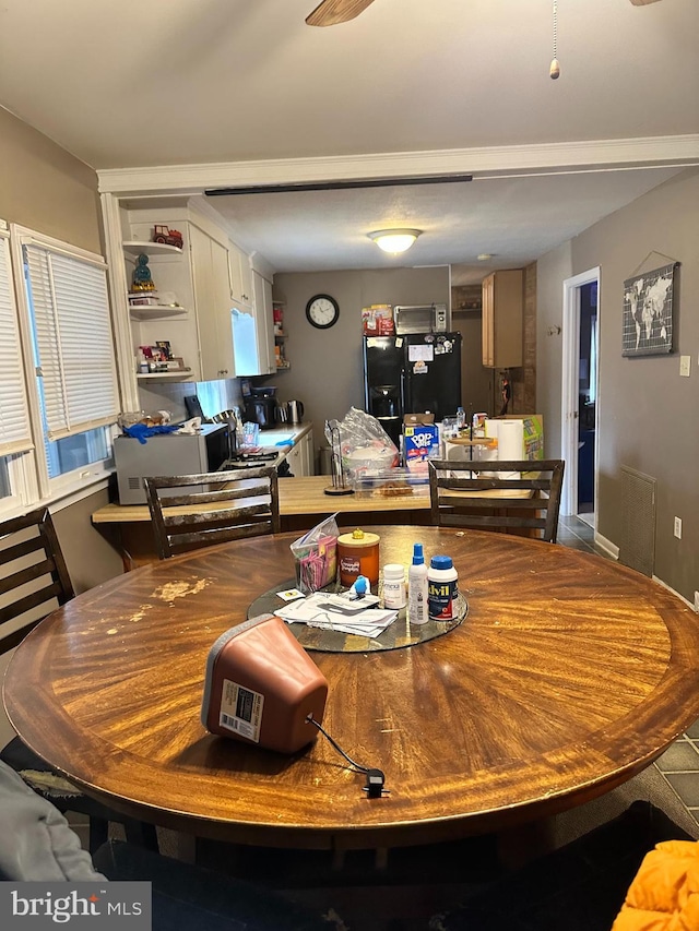 view of dining room