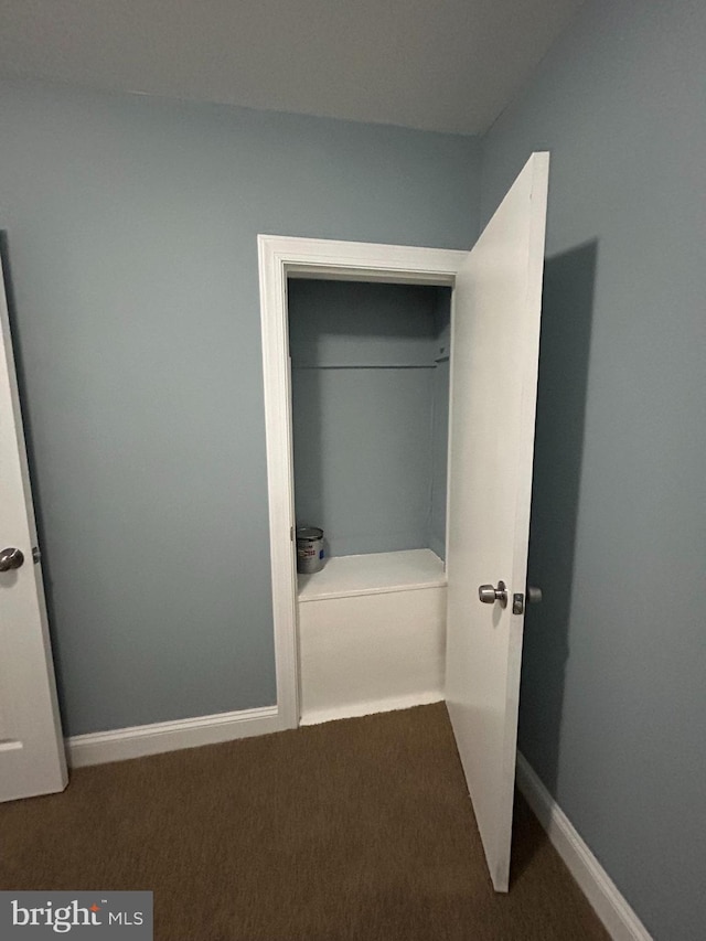 view of closet