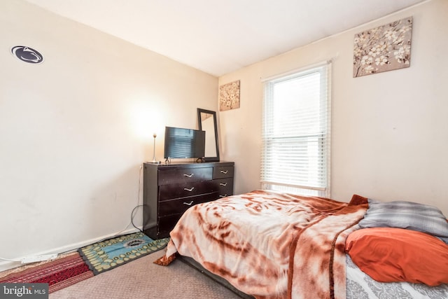 bedroom with carpet flooring