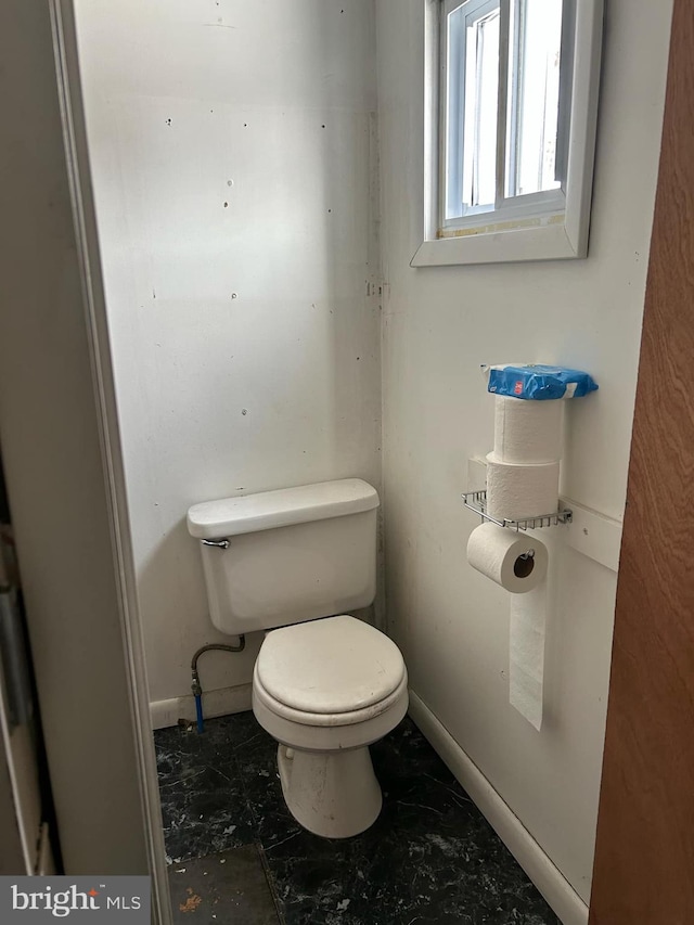 bathroom with toilet