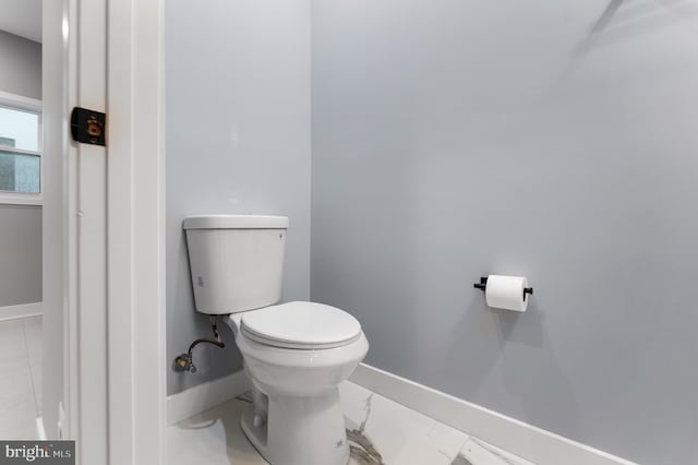 bathroom with toilet