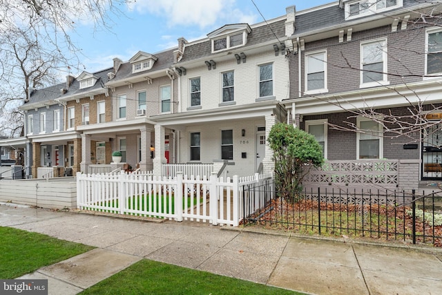 view of townhome / multi-family property