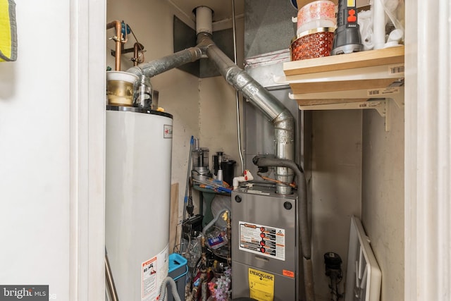 utilities with gas water heater