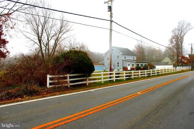 view of road