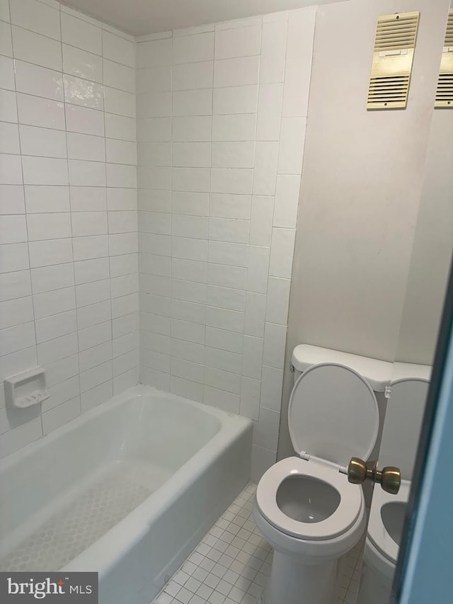 bathroom featuring tile patterned floors