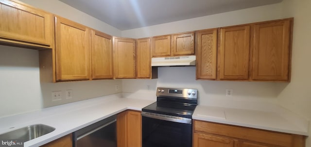 kitchen featuring sink and stainless steel appliances