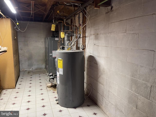 utilities with water heater