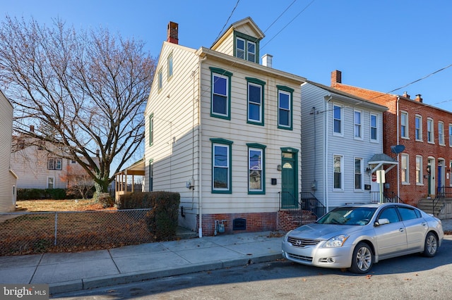 view of front of house