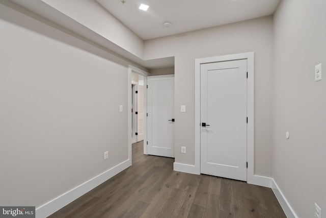 interior space with wood-type flooring