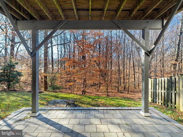 view of patio / terrace