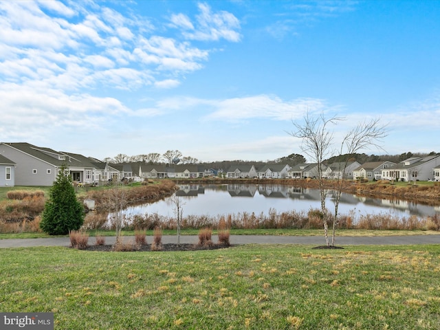 property view of water