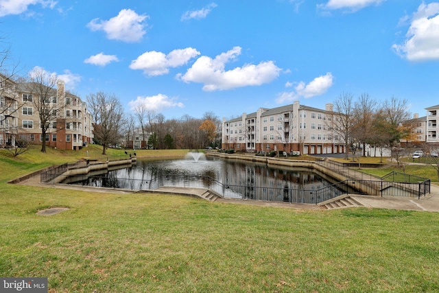 property view of water