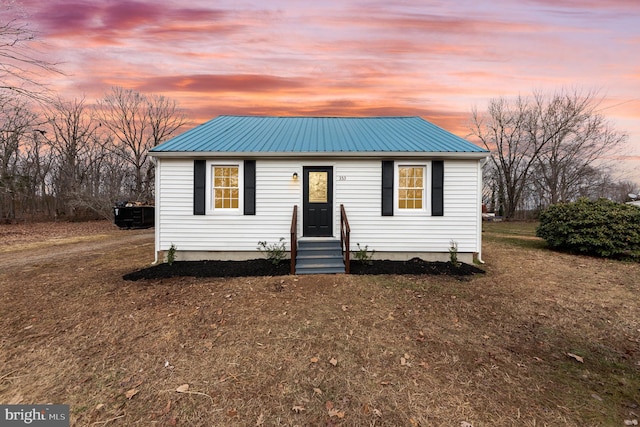 view of front of house