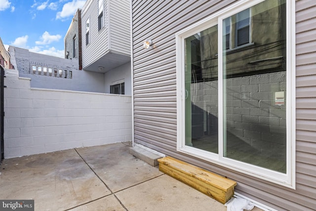 view of patio / terrace