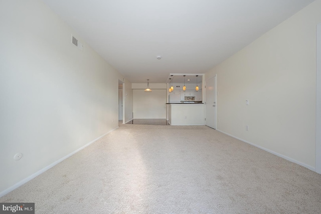 view of unfurnished living room